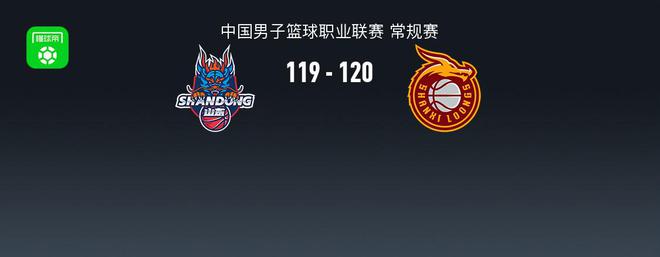 绝杀迪亚洛26+11+6摩尔31分山西120-119险胜山东贾明儒